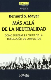 Portada de Mas alla de la neutralidad