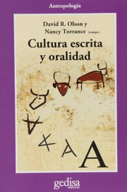 Portada de Cultura escrita y oralidad