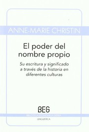 Portada de El poder del nombre propio