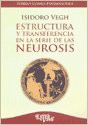 Portada de Estructura y transferencia en la serie de las neurosis
