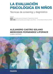Portada de La evaluacion psicologica en niños