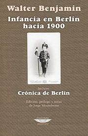 Portada de Infancia en Berlin hacia 1900 Cronica de Berlin