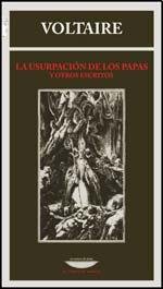 Portada de La usurpacion de los papas y otros escritos