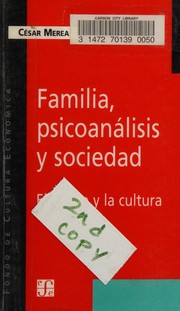 Portada de Familia psicoanalisis y sociedad