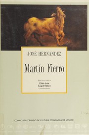 Portada de Martin fierro