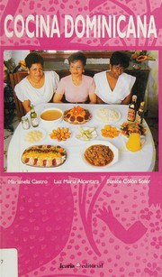 Portada de Cocina dominicana