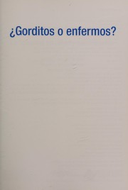 Portada de Gorditos o enfermos?