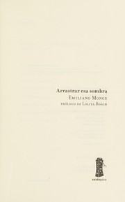 Portada de *F arrastrar esa sombra