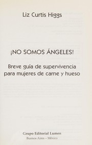 Portada de No somos angeles