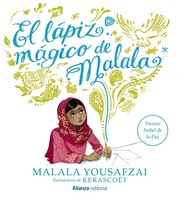 Portada de Lapiz magico de malala el