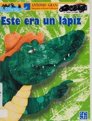 Portada de Este era un lapiz