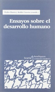 Portada de Ensayos sobre el desarrollo humano