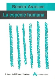 Portada de La especie humana