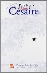 Portada de Para leer a aime cesaire