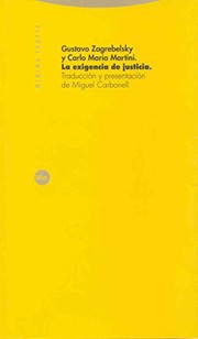Portada de La exigencia de la justicia