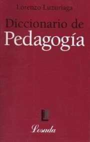 Portada de Diccionario de pedagogia