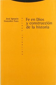 Portada de Fe en dios y construccion de la historia