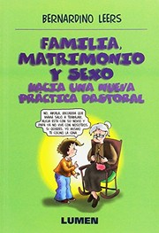 Portada de Familia, matrimonio y sexo
