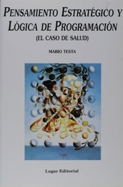 Portada de Pensamiento estrategico y logica de programacion