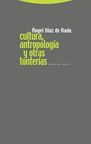 Portada de Cultura,antropologia y otras tonterias