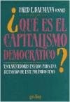 Portada de Que es el capitalismo democratico?