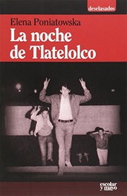 Portada de La noche de tlatelolco