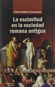 Portada de La esclavitud en la sociedad romana antigua