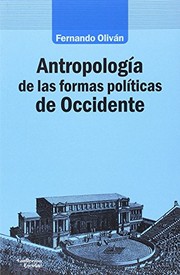 Portada de Antropologia de las formas politicas de occidente