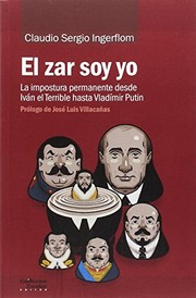 Portada de El zar soy yo
