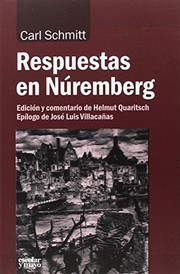 Portada de Respuestas en nuremberg
