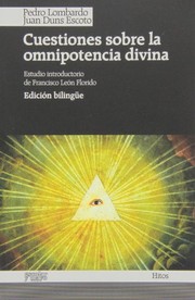 Portada de Cuestiones sobre omnipotencia divina