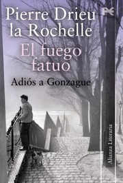 Portada de Fuego fatuo - adios a gonzague el