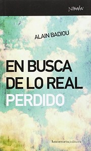Portada de En busca de lo real perdido