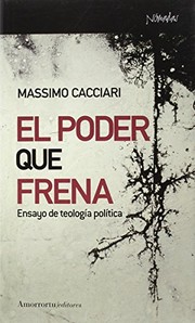 Portada de El poder que frena