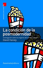 Portada de La condicion de la posmodernidad.