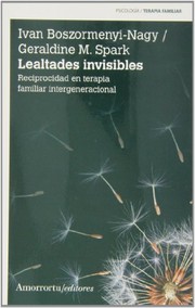 Portada de Lealtades invisibles