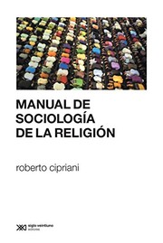 Portada de Manual de sociologia de la religion