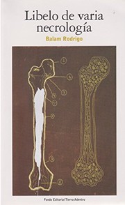 Portada de Libelo de varia necrologia
