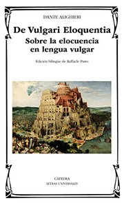 Portada de De vulgari eloquentia