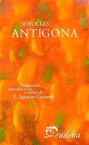 Portada de Antigona