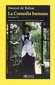 Portada de La comedia humana. vol iii