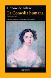 Portada de La comedia humana. vol xv