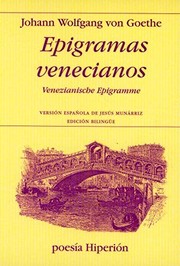 Portada de Epigramas venecianos