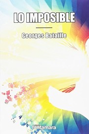 Portada de Lo imposible