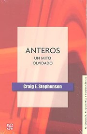 Portada de Anteros. un mito olvidado