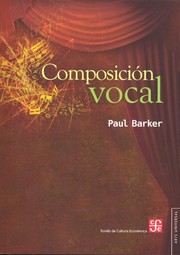 Portada de Composicion vocal