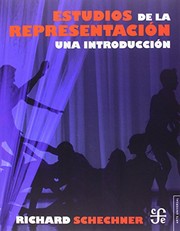 Portada de Estudios de la representacion. una introducc