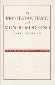 Portada de El protestantismo y el mundo moderno