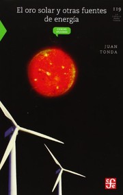 Portada de El ora solar y otras fuentes de energia