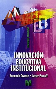 Portada de Innovacion educativa institucional